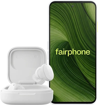 Fairphone (Gen. 6) inkl. Fairbuds V2 Cloud White