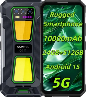 Oukitel WP58 Pro 5G 512GB Black/Green