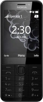 Nokia 230 Single-SIM Black/Silver