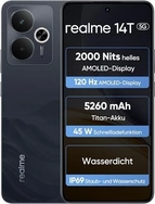 Realme 14T 5G (5260mAh) 256GB/8GB Obsidian Black