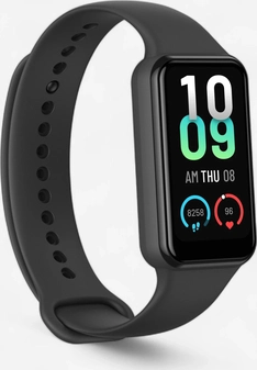 Amazfit Band 7 activity tracker black with silicone bracelet black