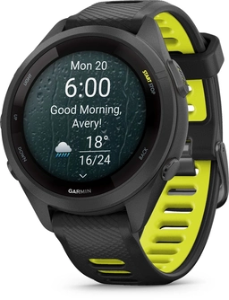 Garmin Forerunner 265S black/amp yellow