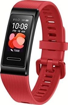 Huawei Band 4 Pro activity tracker cinnabar red