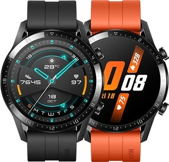 Huawei Watch GT 2 Sports 46mm black with sport wristlet matte black
