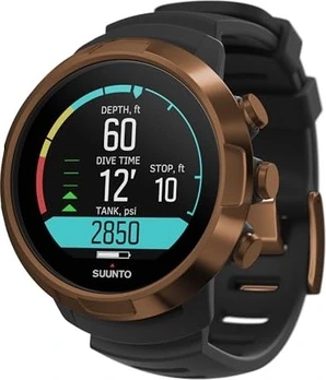 Suunto D5 dive computer copper