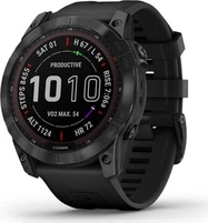 Garmin Fenix 7X Sapphire solar black dlc titanium/black