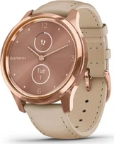 Garmin vivomove Luxe activity tracker light sand/18k rose gold