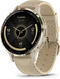 Garmin Venu 3S Soft gold/french grey leather