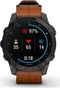 Garmin epix 2 Sapphire black titanium/chestnut leather