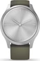 Garmin vivomove Style activity tracker moss/silver