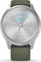 Garmin vivomove Style activity tracker moss/silver