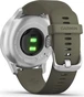Garmin vivomove Style activity tracker moss/silver