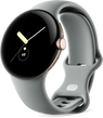 Google pixel Watch (Wi-Fi) Champagne Gold with sport wristlet Hazel
