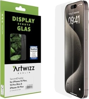 Artwizz Seconddisplay для Apple iPhone 15 Plus/15 Pro Max