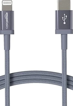 AmazonBasics USB-C-on-Lightning кабель 0.91m grey