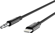 Belkin кабель-адаптер3.5mm jack/Lightning 0.90m black