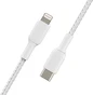 Belkin BoostCharge Braided USB-C to Lightning cable 2.0m white