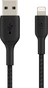 Belkin BoostCharge Braided USB-A to Lightning 2.0m black