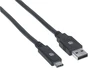 Manhattan USB 3.1 type C Gen1 cable 2.0m black