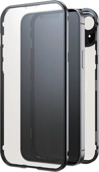 Black Rock 360° glass case для Apple iPhone 15 Plus прозорий/чорний