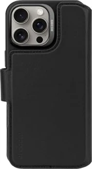 Decoded Leather Detachable wallet case для Apple iPhone 16 Pro Max black