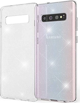 Nalia Glitter case для Samsung Galaxy S10 прозорий