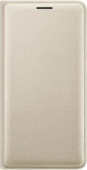 Samsung Flip wallet для Galaxy J3 gold