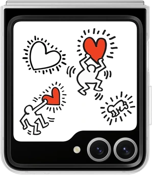 Samsung Flipsuit case для Galaxy Z Flip6 білий