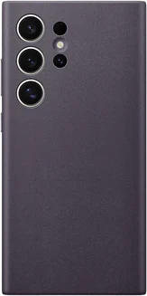 Samsung Hochuen Vegan Leather case для Galaxy S24 Ultra темний violet