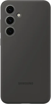 Samsung Silicone case для Galaxy S24 FE чорний