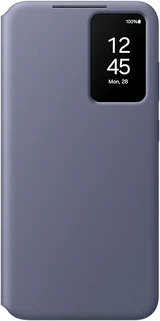 Samsung Smart View wallet case для Galaxy S24+ фіолетовий