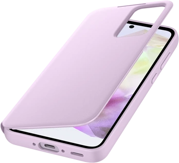 Samsung Smart View wallet case для Galaxy A35 5G Lavender