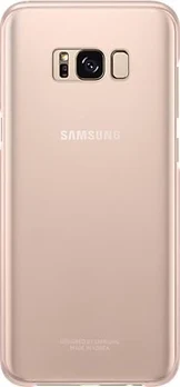 Samsung clear Cover для Galaxy S8+ pink