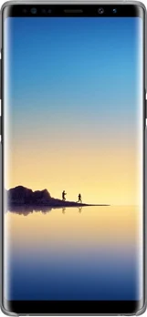 Samsung clear Cover для Galaxy Note 8 black