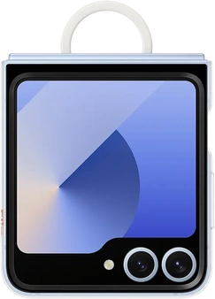 Samsung clear case для Galaxy Z Flip6 прозорий