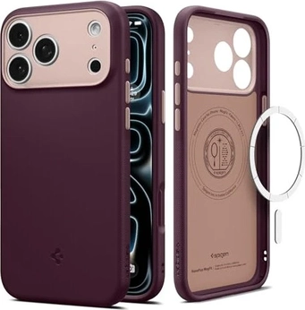 Spigen Nano Pop (MagFit) для Apple iPhone 17 Pro Max burgundy bean