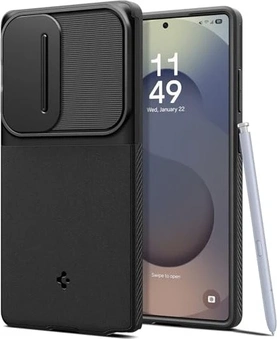 Spigen Optics Armor для Samsung Galaxy S25 Ultra чорний