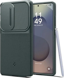 Spigen Optics Armor для Samsung Galaxy S25 Ultra Abyss зелений