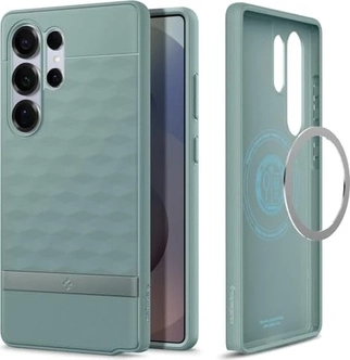 Spigen Parallax (MagFit) для Samsung Galaxy S25 Ultra Sage зелений
