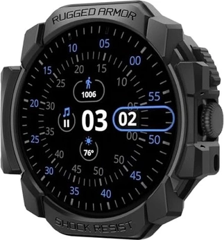 Spigen Rugged Armor Pro для Google Pixel Watch 3 (41mm) Matte чорний