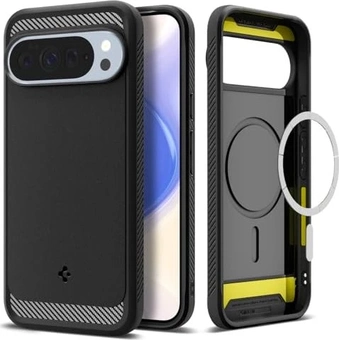 Spigen Rugged Armor (MagFit) для Google Pixel 10 Pro XL Matte чорний