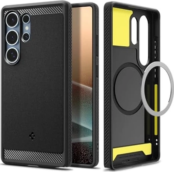 Spigen Rugged Armor (MagFit) для Samsung Galaxy S25 Ultra Matte чорний