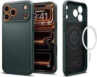 Spigen Thin Fit (MagFit) для Apple iPhone 17 Pro abyss зелений