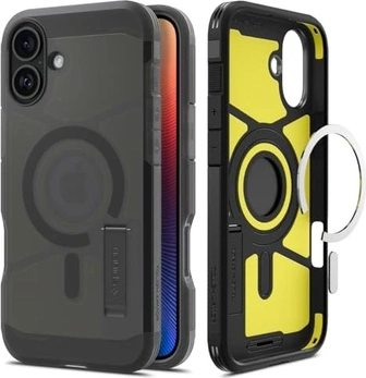 Spigen Tough Armor AI (MagFit) для Apple iPhone 16 frost чорний