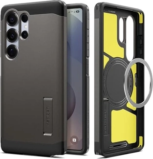 Spigen Tough Armor AI (MagFit) для Samsung Galaxy S25 Ultra gunmetal