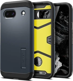Spigen Tough Armor для Google Pixel 8a Metal Slate