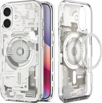 Spigen Ultra hybrid Zero One (MagFit) для Apple iPhone 17 natural titanium