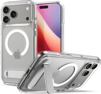 Spigen Ultra hybrid S (MagFit) для Apple iPhone 17 Pro Max clear білий