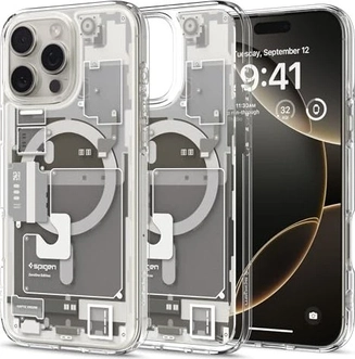 Spigen Ultra hybrid Zero One (MagFit) для Apple iPhone 16 Pro natural titanium
