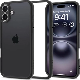 Spigen Ultra hybrid для Apple iPhone 16 Matte чорний